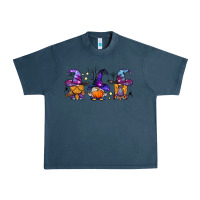 Midnight Navy witch gnomes Halloween Urban Heavy Tee - BundleAndBundleShop