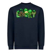Navy lucky st patrick s day Heavyweight Sweatshirt - Artiststas