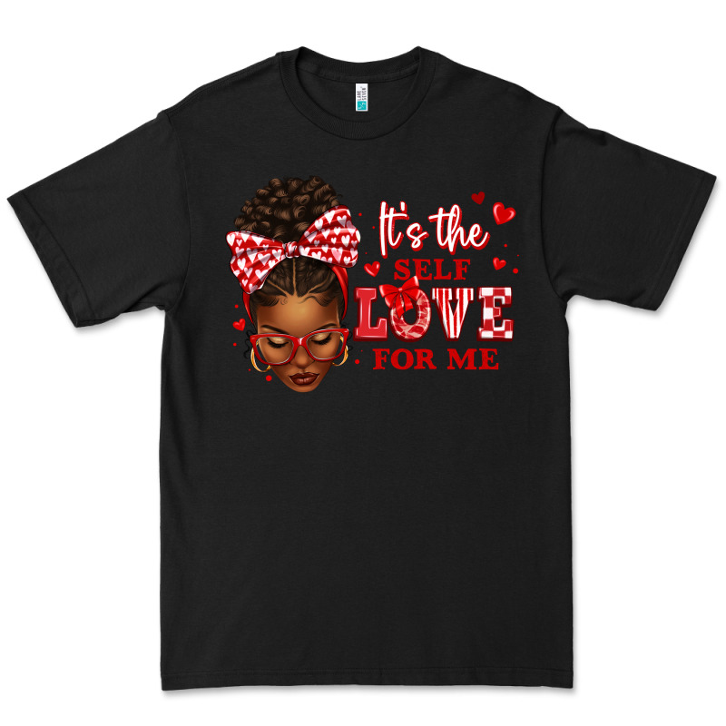 Sorority Colors Red And White It's The Self Love F Premium Tee by texasbilliewilder | Teevron