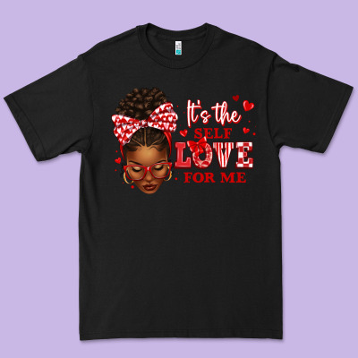 Premium Tee sorority colors red and white it's the self love f