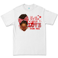 White sorority colors red and white it's the self love f Premium Tee - texasbilliewilder