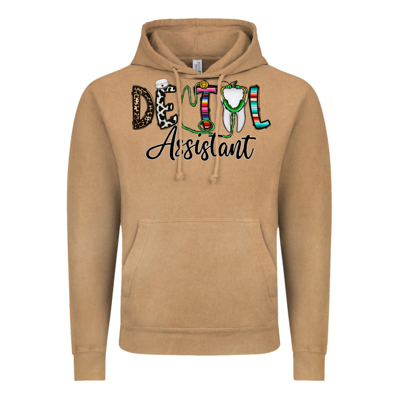 Dentalassistant Vintage Hoodie by CowhideDigitalArt | Teevron