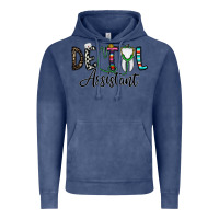 Vintage Denim dentalassistant Vintage Hoodie - CowhideDigitalArt