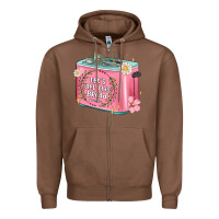Chestnut let s get this bread malia Zipper Hoodie - MaliasSmallBusiness