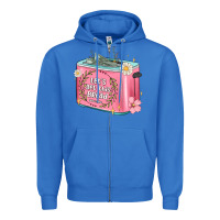 True Royal let s get this bread malia Zipper Hoodie - MaliasSmallBusiness