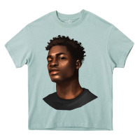 Arona afro man Heavy Core Tee - texasbilliewilder