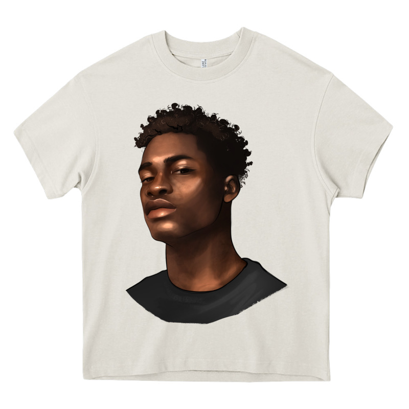 Afro Man Heavy Core Tee by texasbilliewilder | Teevron