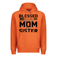 Carrot Blessed Mom And Sister Premium Hoodie - Bettercallsaul