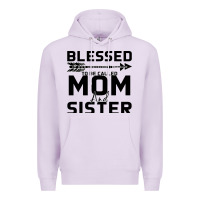 Lilac Blessed Mom And Sister Premium Hoodie - Bettercallsaul