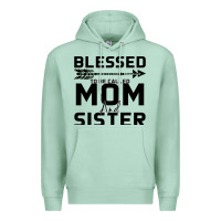 Seafoam Blessed Mom And Sister Premium Hoodie - Bettercallsaul