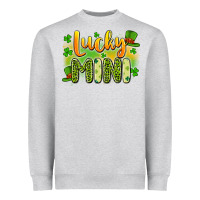 Heather Grey lucky mini Heavyweight Sweatshirt - Artiststas