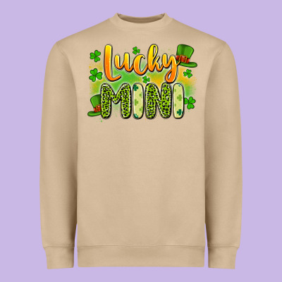 Lucky Mini Heavyweight Sweatshirt Designed By Artiststas