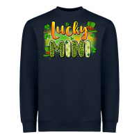 Navy lucky mini Heavyweight Sweatshirt - Artiststas