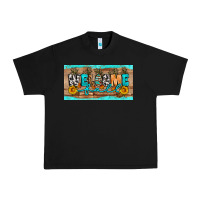Black Welcome Fall Urban Heavy Tee - Artiststas