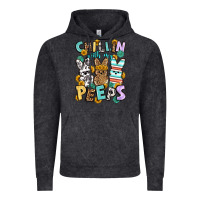Vintage Arctic Chillin with my peeps Easter Vintage Hoodie - OliviaCreatesArt