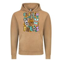 Vintage Camel Chillin with my peeps Easter Vintage Hoodie - OliviaCreatesArt