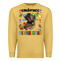 Antique Gold embrace differences Premium Sweatshirt - LillyAllenDesigns