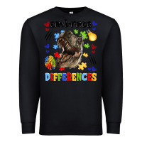 Black embrace differences Premium Sweatshirt - LillyAllenDesigns
