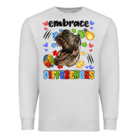 Dove Grey embrace differences Premium Sweatshirt - LillyAllenDesigns