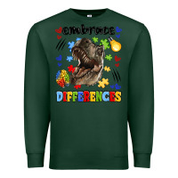 Sports Green embrace differences Premium Sweatshirt - LillyAllenDesigns