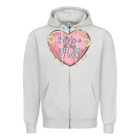 Dove Grey self love is the best kind of love malias Zipper Hoodie - MaliasSmallBusiness