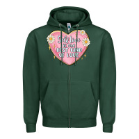 Sports Green self love is the best kind of love malias Zipper Hoodie - MaliasSmallBusiness