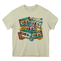 Mossy 90s country casette tapes Heavy Core Tee - texasbilliewilder
