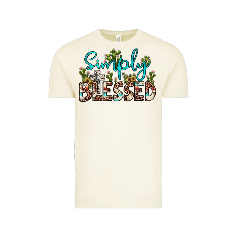 Simply Blessed Vintage Tee by JahusDesignShop | Teevron