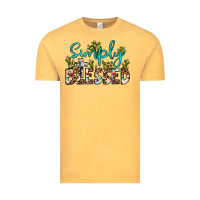 Vintage Mustard simply blessed Vintage Tee - JahusDesignShop