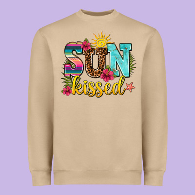 Sun Kissed Heavyweight Sweatshirt Designed By Adodesignshop