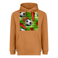 Meerkat soccer shoes goal seamless pattern Heavyweight Hoodie - BundleAndBundleShop