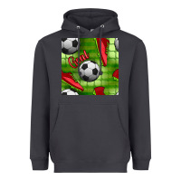 Smoke soccer shoes goal seamless pattern Heavyweight Hoodie - BundleAndBundleShop