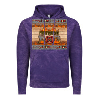 Cloud Purple firefighter dad Vintage Hoodie - HRA Design Shop