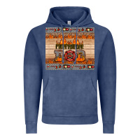 Vintage Denim firefighter dad Vintage Hoodie - HRA Design Shop