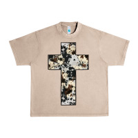 French Oak cowhide cross Urban Heavy Tee - JahusDesignShop