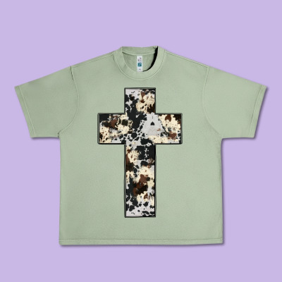 Cowhide Cross Urban Heavy Tee Designed By Jahusdesignshop