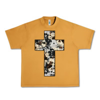 Peanut Butter cowhide cross Urban Heavy Tee - JahusDesignShop