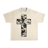 Sandshell cowhide cross Urban Heavy Tee - JahusDesignShop
