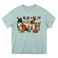 Arona german shepherd black and grey cat coffee cups Heavy Core Tee - Zillion Design Studio