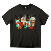 Asphalt german shepherd black and grey cat coffee cups Heavy Core Tee - Zillion Design Studio