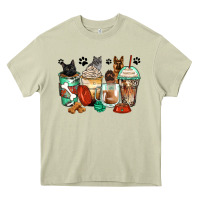 Mossy german shepherd black and grey cat coffee cups Heavy Core Tee - Zillion Design Studio