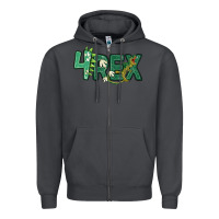 Smoke four rex Zipper Hoodie - MaliasSmallBusiness