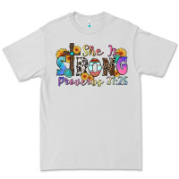 Dove Grey she is strong proverbs 31 25 Premium Tee - Zillion Design Studio