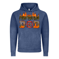 Vintage Denim firefighter dad Vintage Hoodie - HRA Design Shop