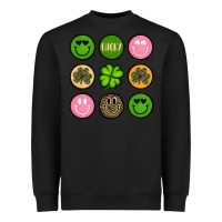 Black st patrick s day Heavyweight Sweatshirt - Artiststas