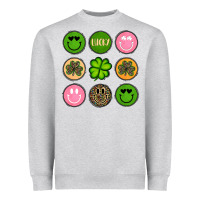 Heather Grey st patrick s day Heavyweight Sweatshirt - Artiststas