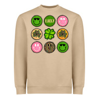 Mushroom st patrick s day Heavyweight Sweatshirt - Artiststas
