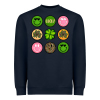 Navy st patrick s day Heavyweight Sweatshirt - Artiststas