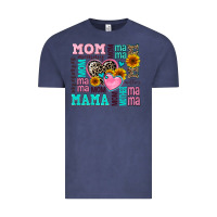 Vintage Denim mom mama mommy with hearts Vintage Tee - AdoDesignShop
