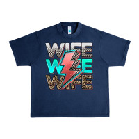 Navy racing wife Urban Heavy Tee - AdoDesignShop